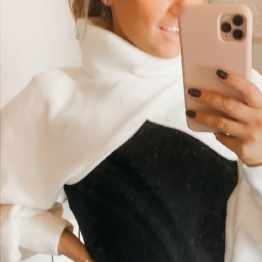 ZARA half sweater